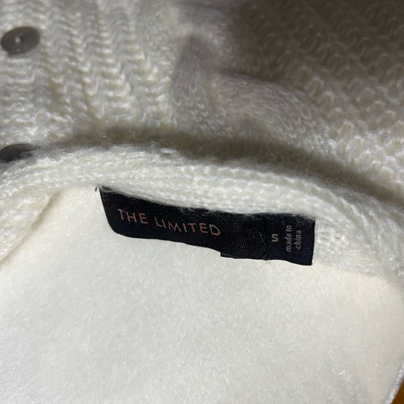 The Limited small button back sweater top - Picture 3 of 3